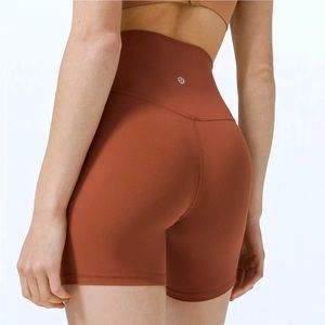 LULULEMON Align High Rise 6” Biking Shorts Plus Size 20
